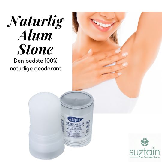 Alépia - Naturlig kristall deodorant stick - Alum - 120g Alépia 
