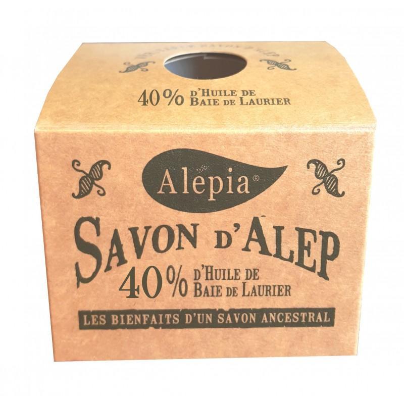 Alépia - Aleppo tvål - Authentic - 40% Lagerbärsolja - 190g Alépia 