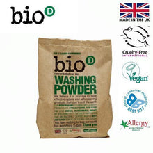Ladda upp bild till gallerivisning, BIO-D - miljövänligt tvättmedel utan doft - 1 kg Bio-D 
