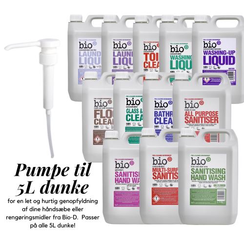 BIO-D - Pump för 5 liters burkar Bio-D 