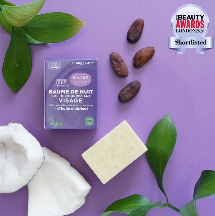 Balade en Provence - Cream Bar - Night Cream - Organisk - 40g Balade en Provence 