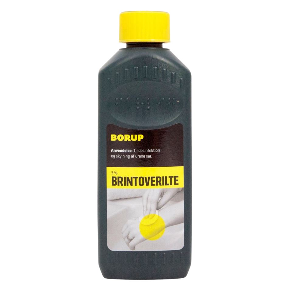 Borup - Brintoverilte - Väteperoxid - 3% - 175 ml BORUP 
