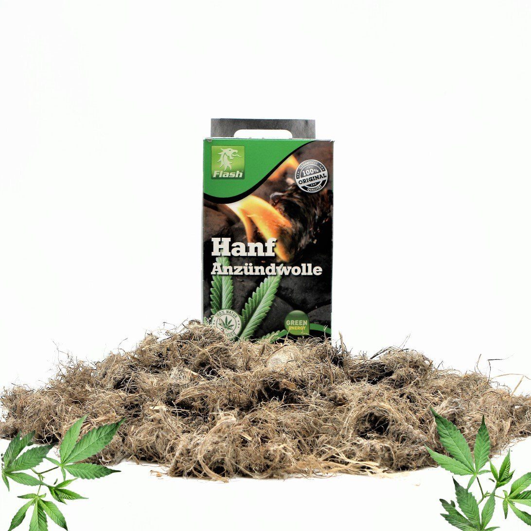 Flash - Naturliga tändkuber - Hamp - 1 kg Flash 