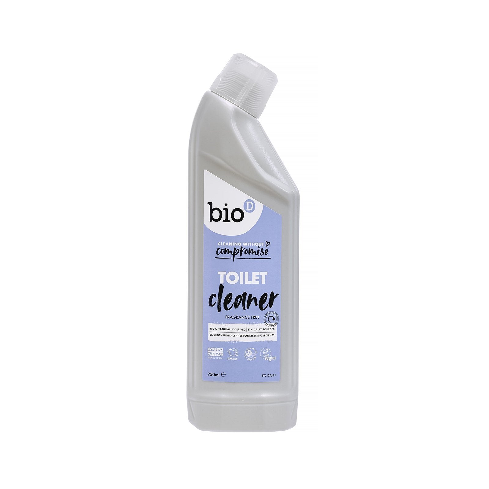 BIO-D Toilet Cleaner - Miljövänlig Toalettrengöring - Utan Doft - 750 ml Bio-D 