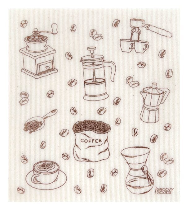 Groovy Goods Disktrasa - Kaffe / 1 stycke Groovy Goods 