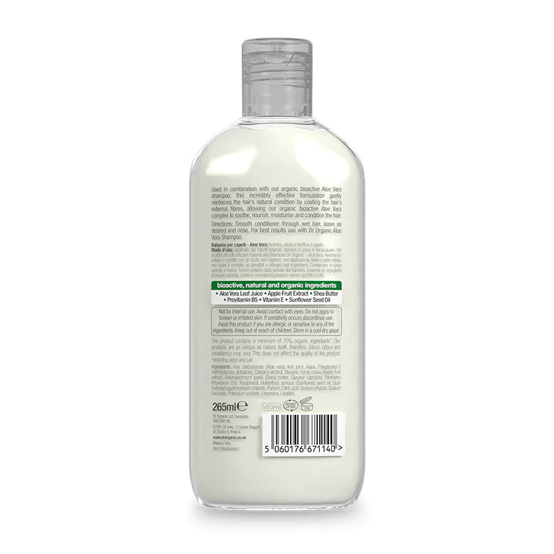 Dr. Organic Conditioner - Balsam - Aloe Vera - 265ml Dr. Organic 