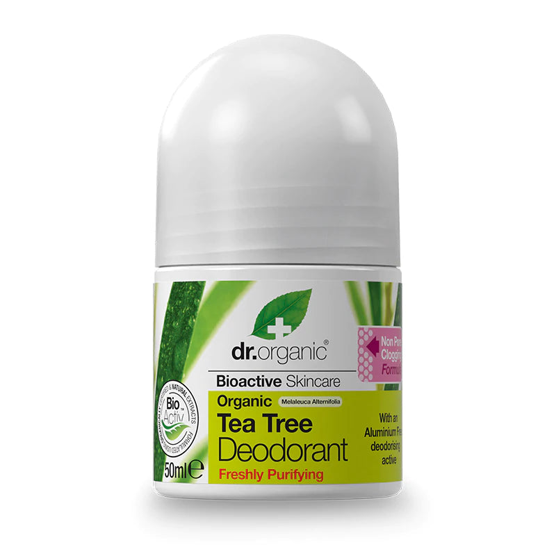 Dr. Organic Deodorant - Tea Tree - 50ml Dr. Organic 