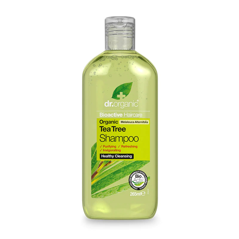 Dr. Organic Shampoo - Tea Tree - 265ml Dr. Organic 