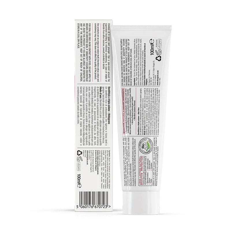 Dr. Organic Toothpaste - Tandkräm - Pomegranate - 100ml Dr. Organic 