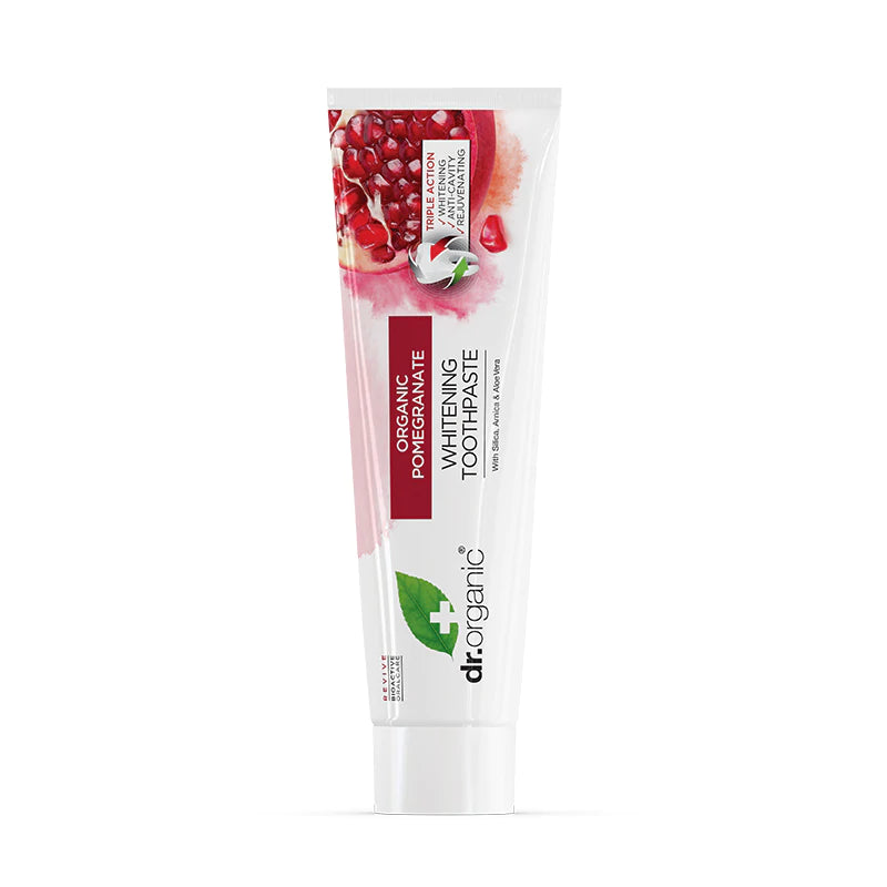 Dr. Organic Toothpaste - Tandkräm - Pomegranate - 100ml Dr. Organic 