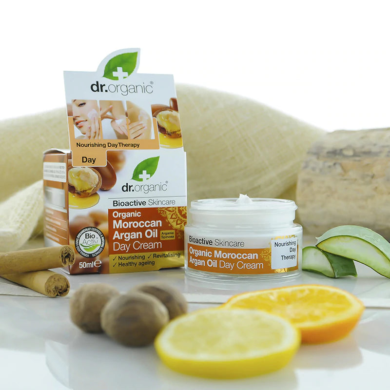 Dr. Organic Face - Day Cream / Dagkräm - Moroccan Argan Oil - 50ml Dr. Organic 