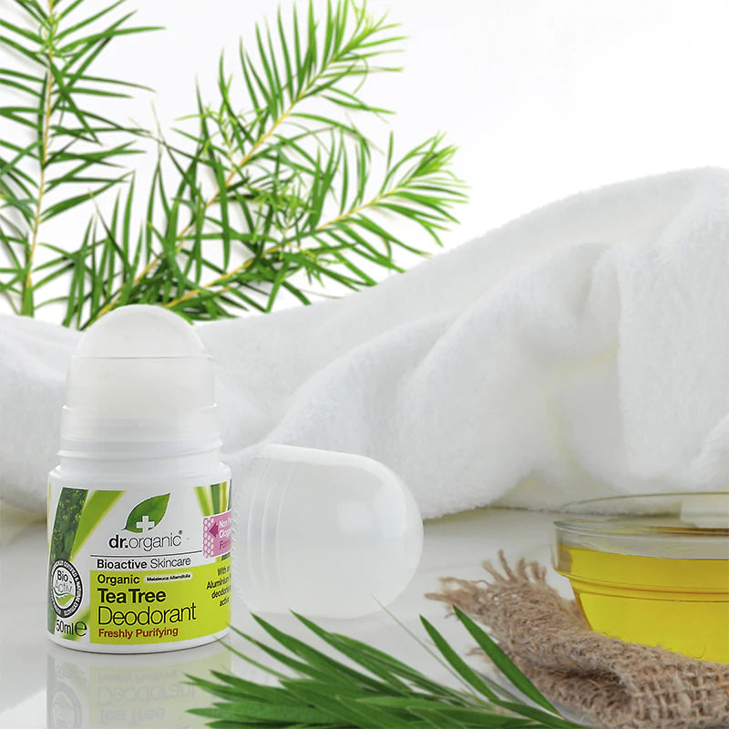 Dr. Organic Deodorant - Tea Tree - 50ml Dr. Organic 
