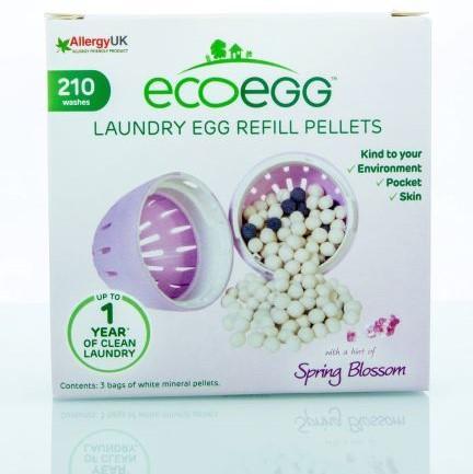Ecoegg - refill - mild doft af vårblommor - 210 tvättar Ecoegg 
