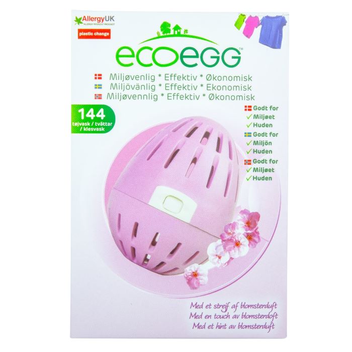 Ecoegg tvättboll - mild doft av vårblomma - 144 tvättar Ecoegg 