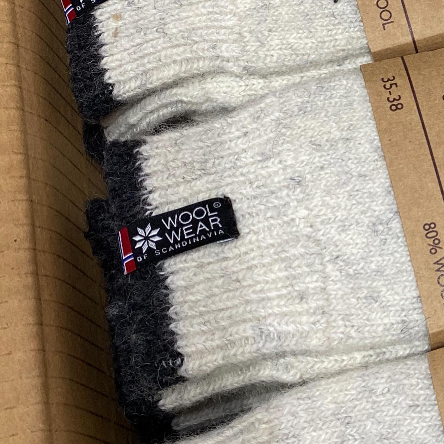 Wool Wear ullsockor - ESKIMO - 1par Apparel & Accessories Charm 