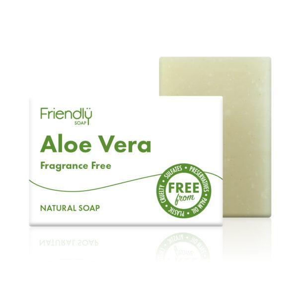 Friendly Aloe Vera tvål, 100 % naturlig och vegansk Friendly Soap 