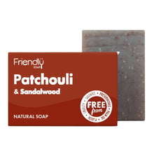 Ladda upp bild till gallerivisning, Friendly - Patchouli &amp; Sandalwood - 100% naturligt och vegan Friendly Soap 
