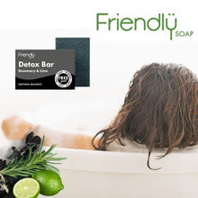 Ladda upp bild till gallerivisning, Friendly - Detox Bar - Rosmarin &amp; Lime Friendly Soap 
