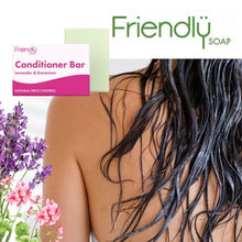 Ladda upp bild till gallerivisning, Friendly - Conditioner bar - Lavendel &amp; Geranium - 95g Friendly Soap 
