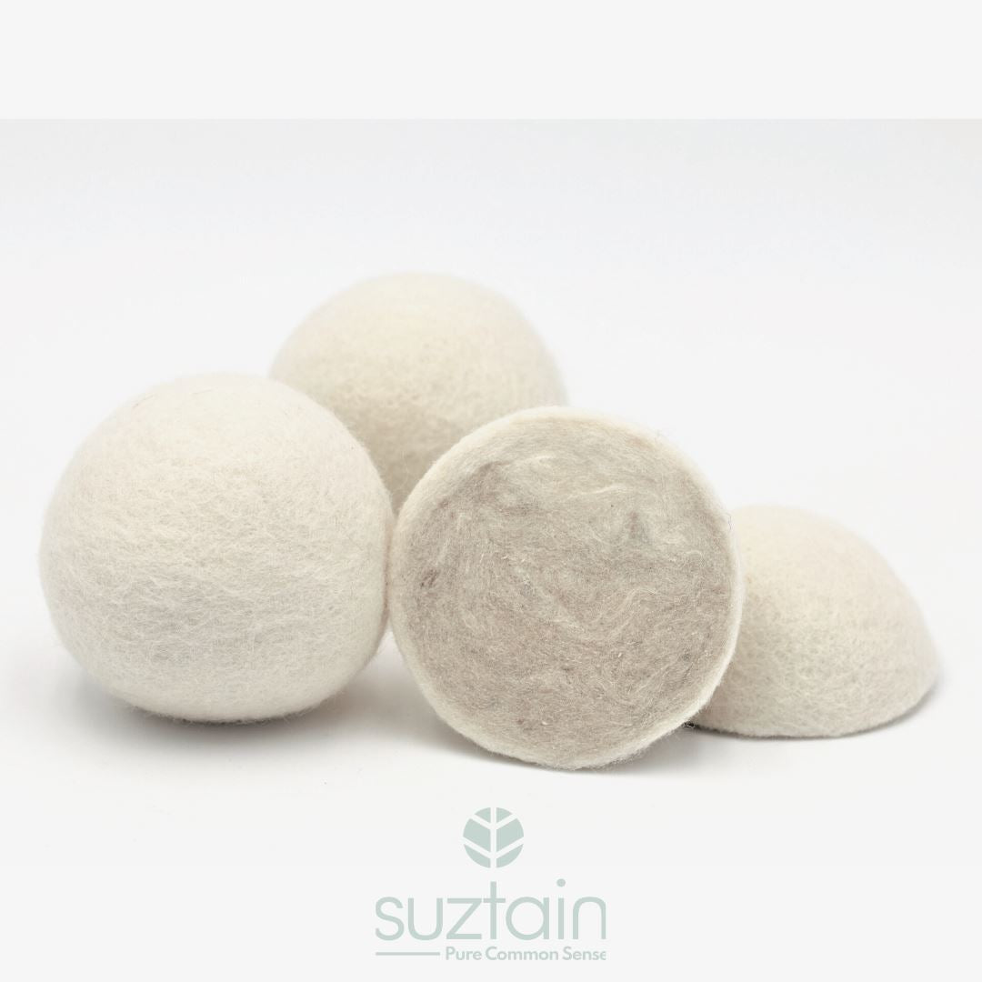 Suztain – Torkbollar av 100% NZ ull – 3 st. Suztain 