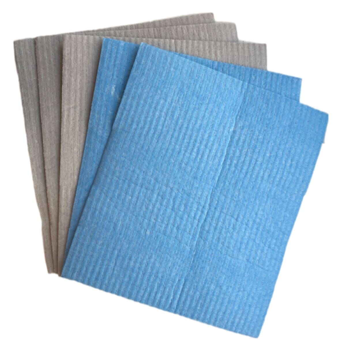 Suztain Disksvamp - Naturlig Disktrasa - Blå & Grå - 5 st Suztain 