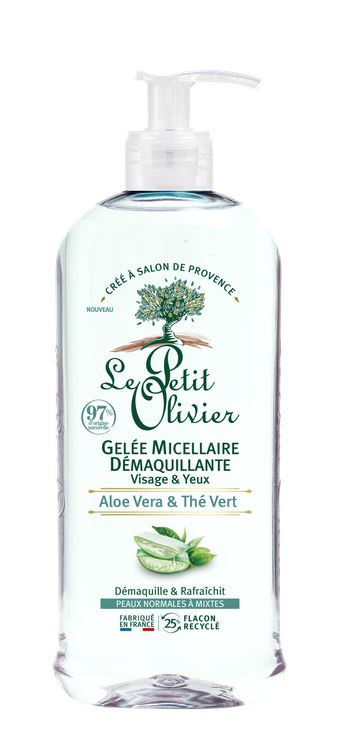 Le Petit Olivier - Micellar Gel Aloe Vera & Grøn Te - 400ml Le Petit Olivier 