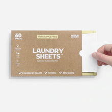 Ladda upp bild till gallerivisning, LAUNDRY SHEETS - STRIPSER TVÄTMEDEL (60 Tvättställ) - luktfri Laundry Sheets 
