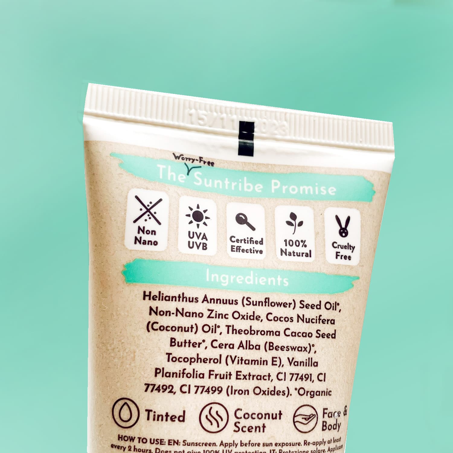 Suntribe - Mineral Sunscreen - Kropp & Ansikte - SPF30 - 100ml Suntribe 