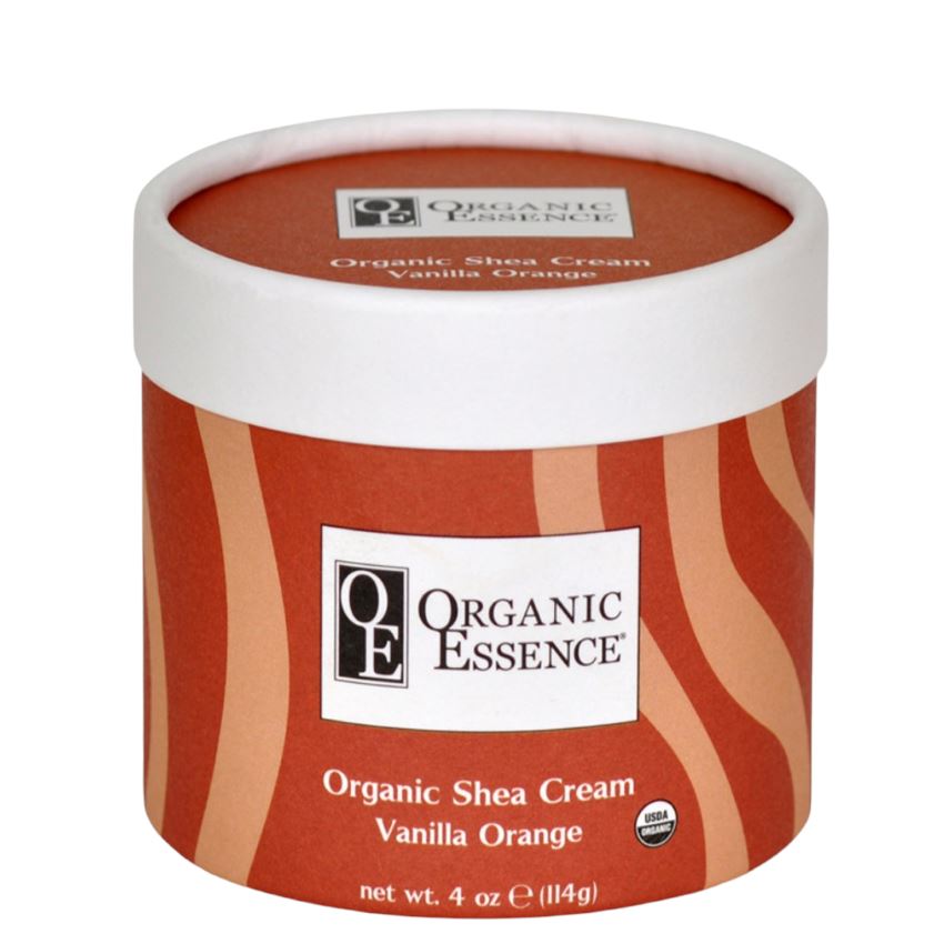 Organic Essence - shea kräm - vanilj & apelsin - 95% ekologisk Organic Essence 