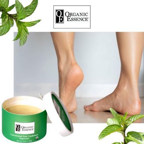 Organic Essence - Foot Butter Argan Oil & Mint - 95% ekologisk Organic Essence 