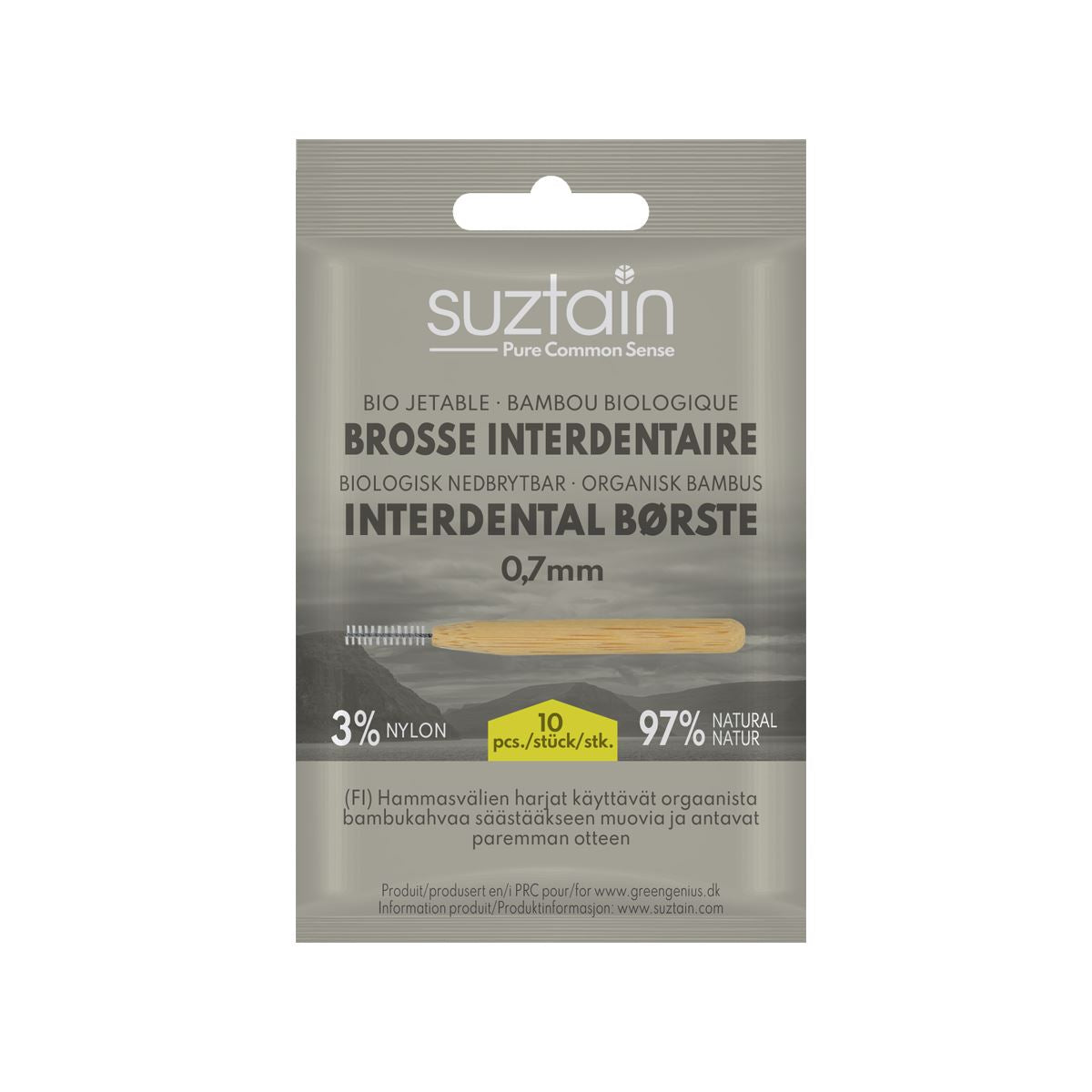 Suztain - Interdental Brush - 0.7mm Suztain 