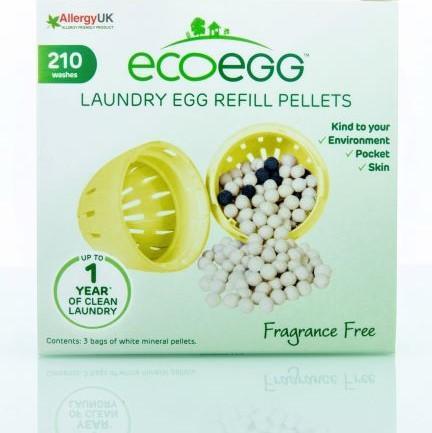 Ecoegg - refill - doftfri - 210 tvättar Ecoegg 