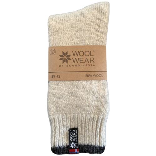 Wool Wear ullsockor - ESKIMO - 1par Apparel & Accessories Charm 