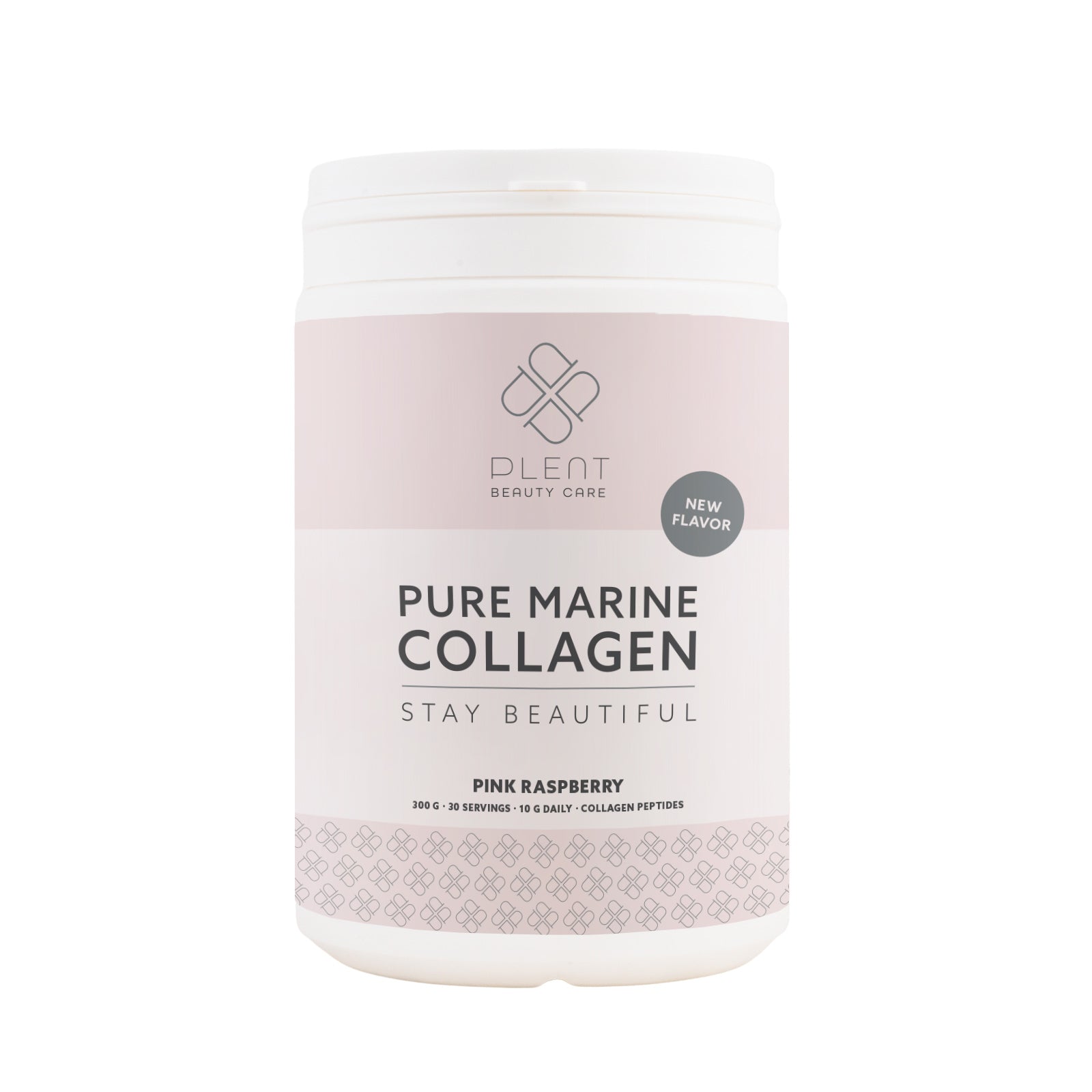 Plent Marine Collagen - Rosa hallon, 300g Plent 