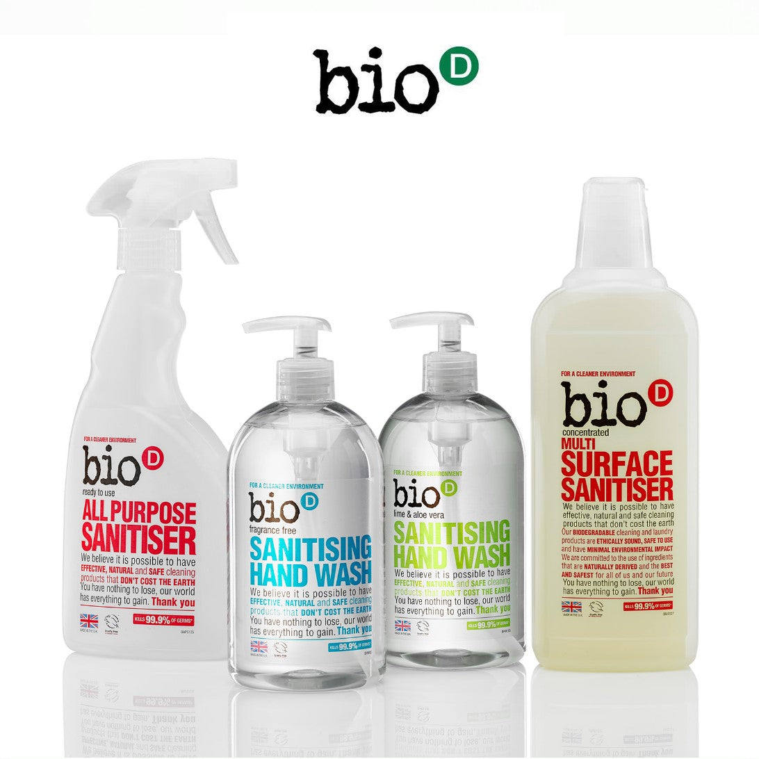 BIO-D All Purpose Sanitiser - Miljövänligt Desinficeringsmedel - 500ml Bio-D 