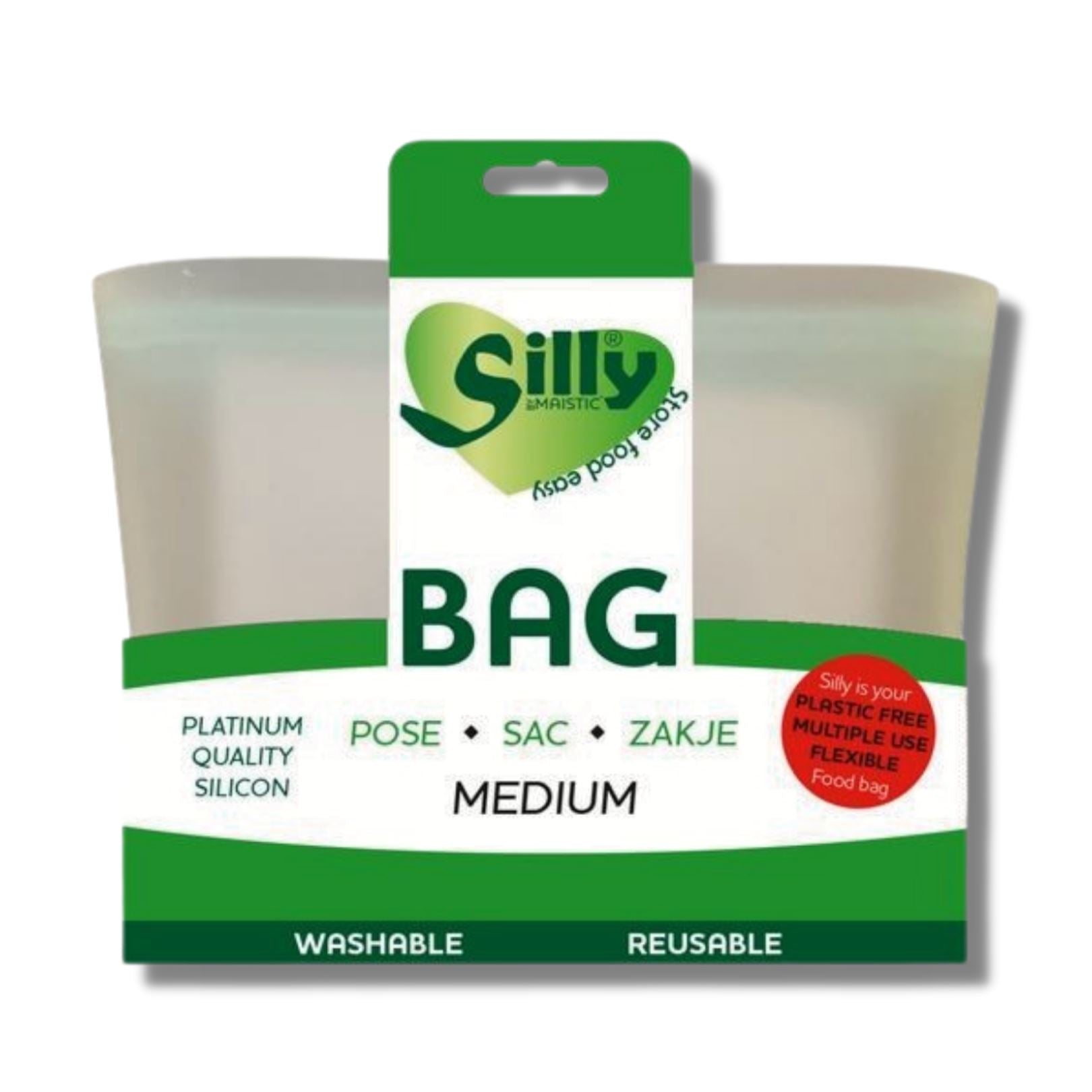 Silly by Maistic - Silikon Påse - Medium Maistic 