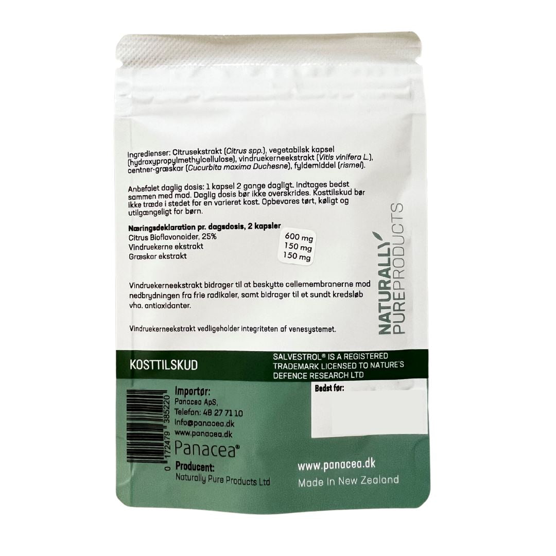 SALVESTRO Plantinum Tabletter - 90 kapslar Salvestrol 