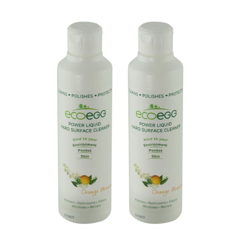 Ecoegg Slipmedel i fransk lera - apelsinblomma - naturlig Ecoegg 