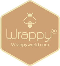 Ladda upp bild till gallerivisning, Wrappy - Vegan återvinningsbar livsmedelsförpackning - 2 st Wrappy 
