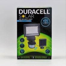 Ladda upp bild till gallerivisning, Duracell - LED Säkerhetsljus solcellspot med rörelsesensor - 400 Lumen Duracell 
