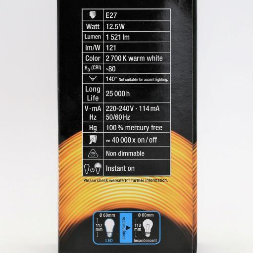 Duracell - LED -glödlampor (A -form) 1521Lm Duracell 