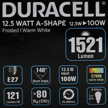 Ladda upp bild till gallerivisning, Duracell - LED -glödlampor (A -form) 1521Lm Duracell 
