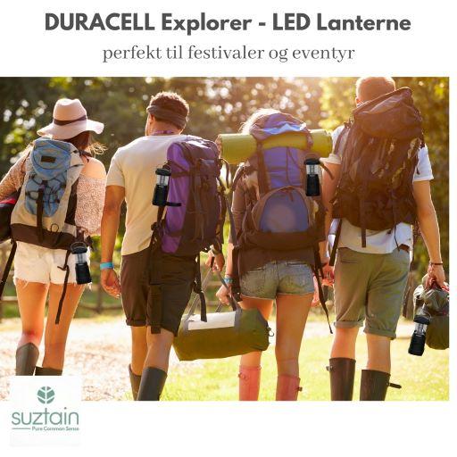 Duracell Explorer - LED -lykta - Campinglampa 90Lm Duracell 