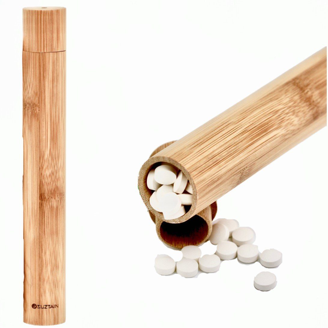 Suztain Naturals - Ekologisk bambu tandborstfodral Suztain 