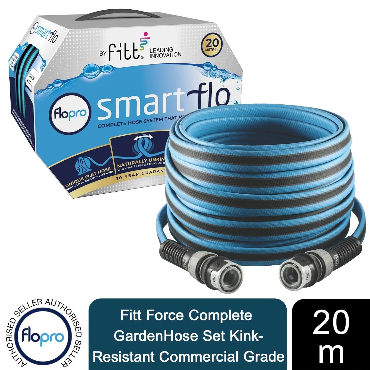 FloPro - SmartFlo - Vattenslang - 20 meter Gardman 