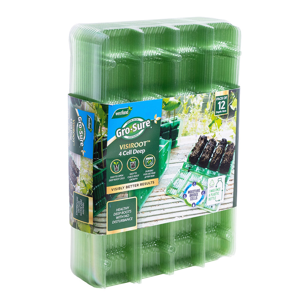 GroSure - Visiroot 4 Cell DEEP Förökningssats Gardman 