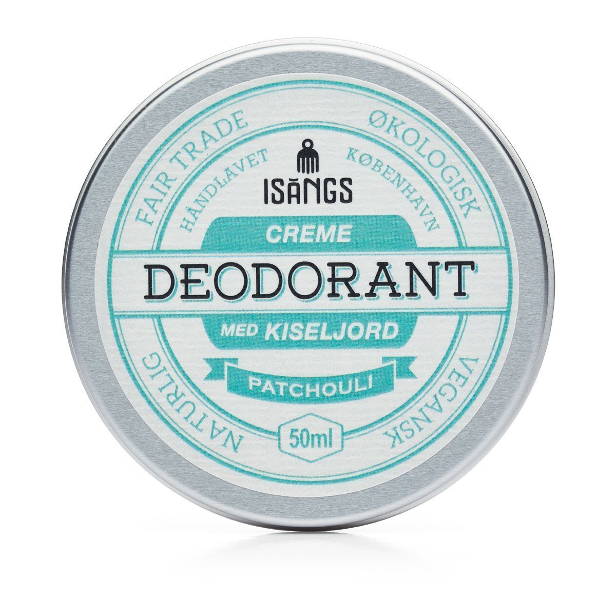 Isangs Creme Deodorant med Silica Soil - Patchouli Isangs 