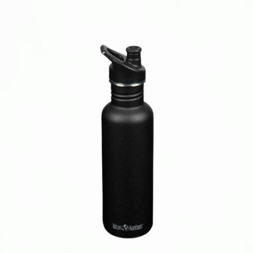 Klean Kanteen - 800ml Classic Vattenflaska - Sort Klean Kanteen 