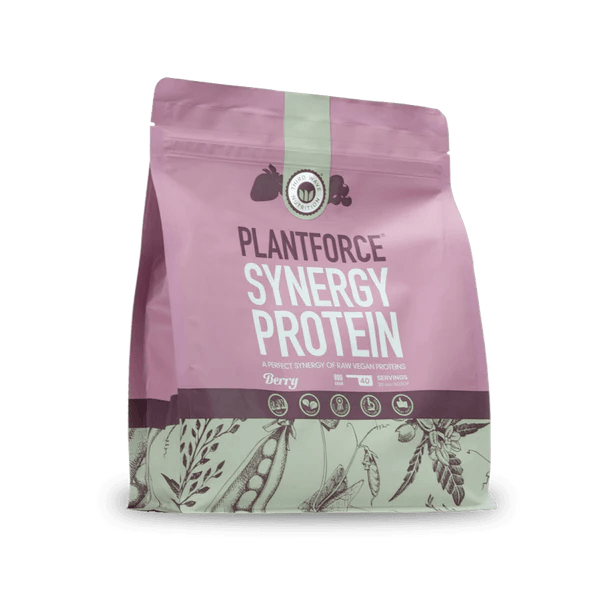Plantforce Synergy Protein - Bär, 800g Plantforce 