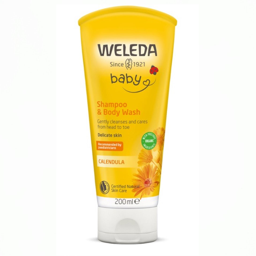 Weleda Baby - Calendula Shampoo & Body Wash - kalendula, 200ml Weleda 